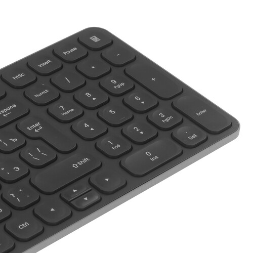 Купить Клавиатура+мышь беспроводная   RAPOO 9350S черный  9284433. Характеристики, отзывы и цены в Донецке