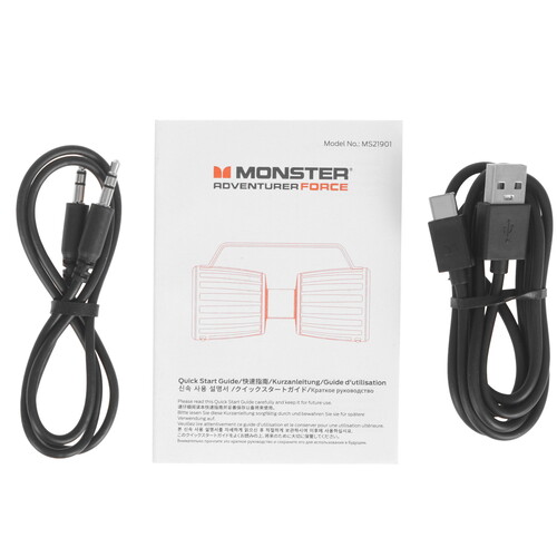 Купить Портативная аудиосистема MONSTER Adventurer Force, черный  9309094. Характеристики, отзывы и цены в Донецке
