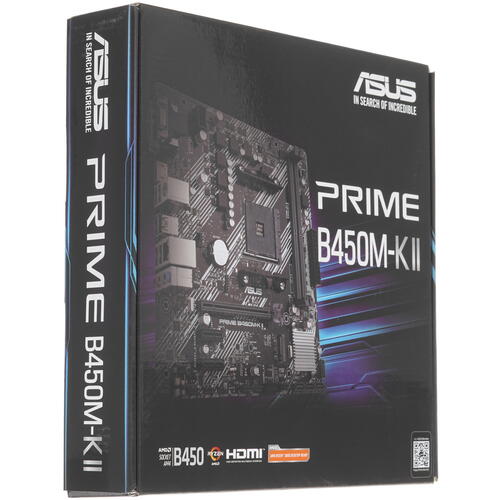 Купить Материнская плата ASUS PRIME B450M-K II  4730942. Характеристики, отзывы и цены в Донецке