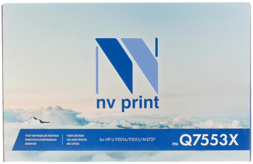 Купить Картридж лазерный NV Print Q7553Х черный, с чипом  0186743. Характеристики, отзывы и цены в Донецке