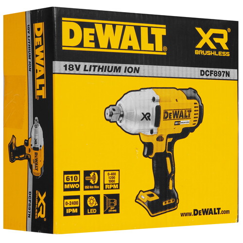 Купить Гайковерт DEWALT DCF897N-XJ XR FLEXVOLТ 18/54V  , Без ЗУ, Без АКБ  5496947. Характеристики, отзывы и цены в Донецке