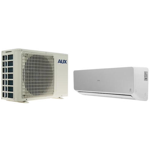 Купить Кондиционер настенный сплит-система AUX ASW-H18B4/FJ-SR1/AS-H18B4/FJ-R1 серебристый  9904423. Характеристики, отзывы и цены в Донецке