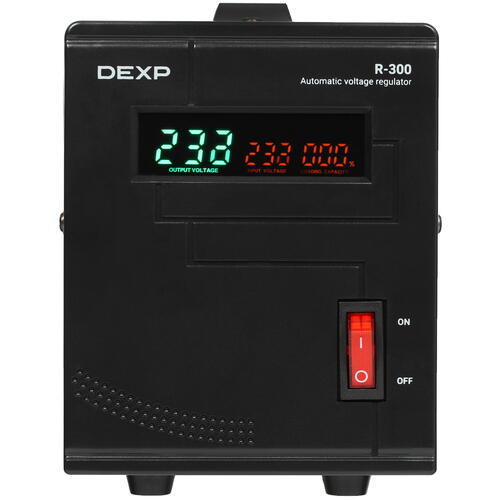 Купить Стабилизатор напряжения DEXP R-300  5059064. Характеристики, отзывы и цены в Донецке