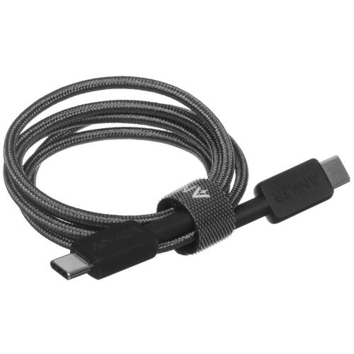Купить Кабель круглый Anker USB Type-C - USB Type-C черный 0.9 м  5450839. Характеристики, отзывы и цены в Донецке