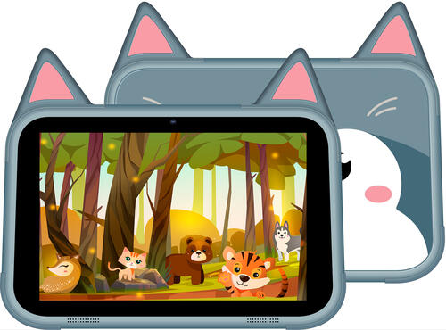 Купить 8" Планшет KENSHI Kids H20 LTE 64 ГБ серый  9015788. Характеристики, отзывы и цены в Донецке