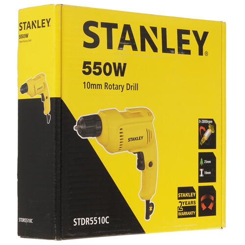 Купить Дрель  Stanley STDR5510C  5437880. Характеристики, отзывы и цены в Донецке