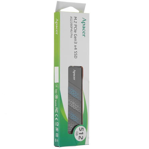 Купить 512 ГБ M.2 NVMe накопитель Apacer AS2280P4U PRO [AP512GAS2280P4UPRO-1]  4876958. Характеристики, отзывы и цены в Донецке