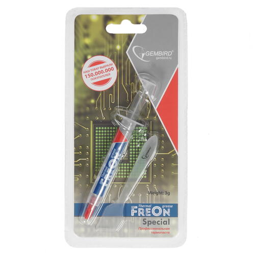 Купить Термопаста Gembird FreOn Special  1300593. Характеристики, отзывы и цены в Донецке