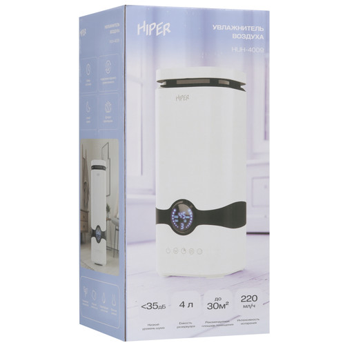 Купить Увлажнитель воздуха HIPER HUH-4009  5636005. Характеристики, отзывы и цены в Донецке