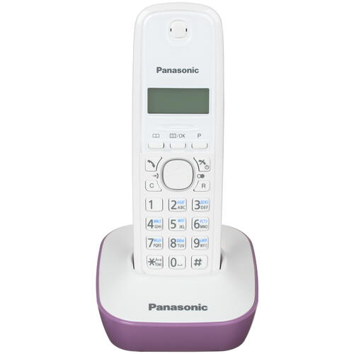 Купить Телефон беспроводной (DECT) Panasonic KX-TG1611RUF  0133082. Характеристики, отзывы и цены в Донецке