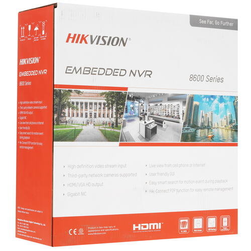 Купить Регистратор для видеонаблюдения Hikvision DS-8632NXI-K8  5446602. Характеристики, отзывы и цены в Донецке