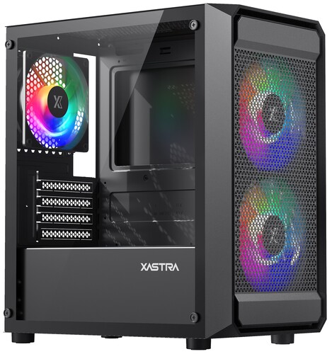 Купить Корпус XASTRA A303M 3FRGB  5621550. Характеристики, отзывы и цены в Донецке
