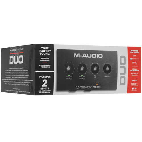 Купить Внешняя звуковая карта M-Audio M-Track Duo  4751861. Характеристики, отзывы и цены в Донецке