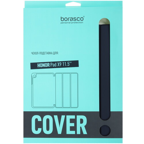 Купить Чехол-книжка BoraSCO для HONOR Pad X9 синий  5494698. Характеристики, отзывы и цены в Донецке