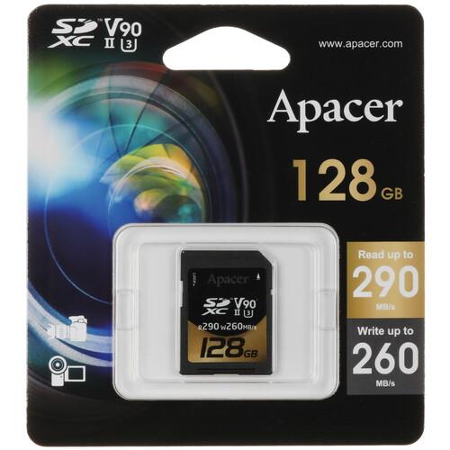 Купить Карта памяти Apacer SDXC 128 ГБ  5456936. Характеристики, отзывы и цены в Донецке