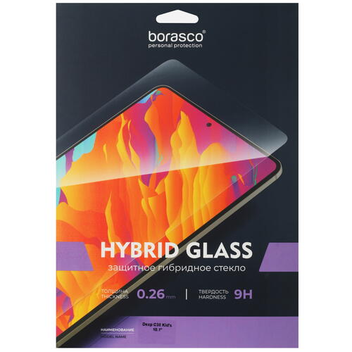 Купить Защитное гибридное стекло BoraSCO для DEXP C38 Kid's  5082031. Характеристики, отзывы и цены в Донецке