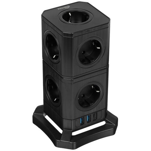 Купить Сетевой фильтр Ritmix RM-292C Black черный  5459853. Характеристики, отзывы и цены в Донецке