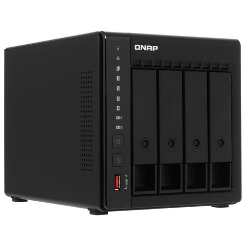 Купить Сетевое хранилище (NAS) QNAP TS-453E-8G  5089854. Характеристики, отзывы и цены в Донецке