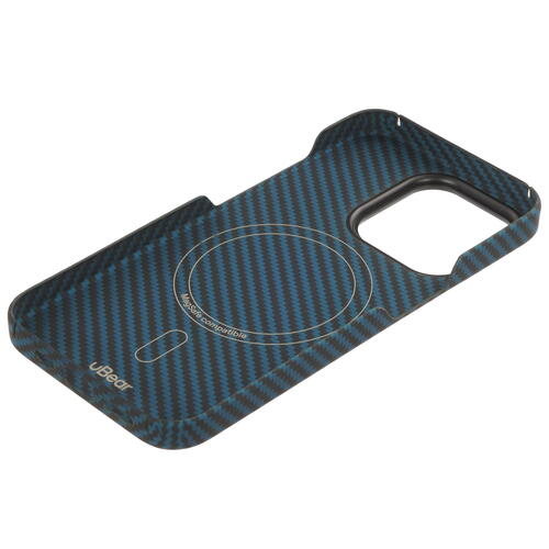 Купить Накладка  uBear Supreme Kevlar для Apple iPhone 15 Pro синий/черный  5460646. Характеристики, отзывы и цены в Донецке