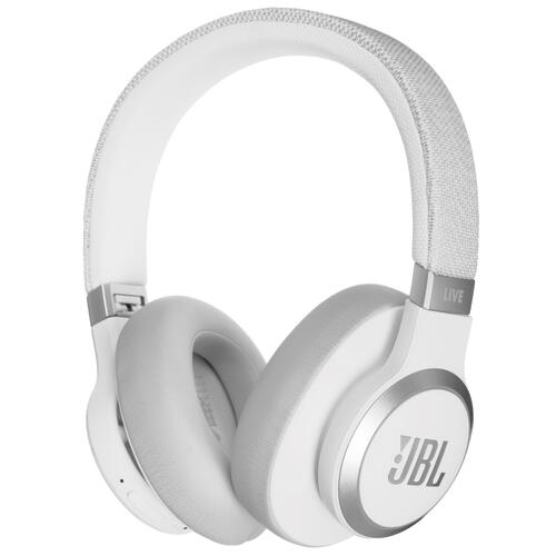 Купить Беспроводные/проводные наушники JBL LIVE 660NC белый  4776897. Характеристики, отзывы и цены в Донецке