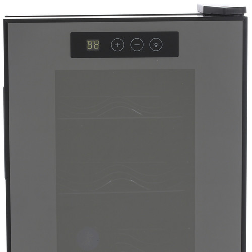 Купить Винный шкаф Tesler WCV-120 черный  1108477. Характеристики, отзывы и цены в Донецке