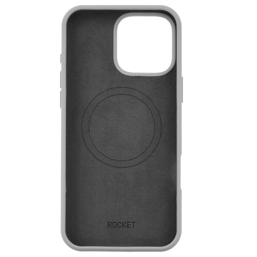 Купить Накладка  Rocket Silk для Apple iPhone 16 Pro Max серый  5474325. Характеристики, отзывы и цены в Донецке