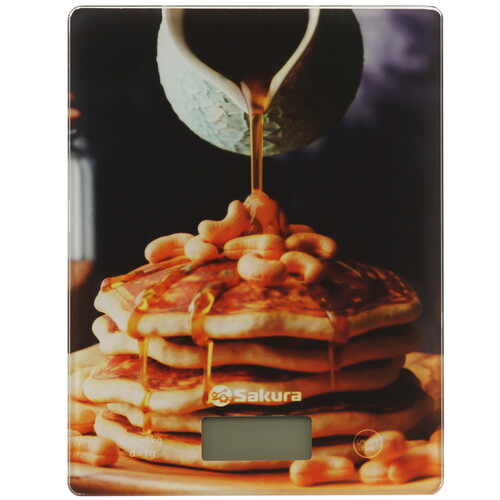 Купить Кухонные весы SAKURA SA-6077P разноцветный  9208648. Характеристики, отзывы и цены в Донецке