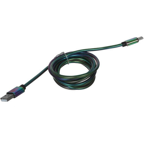 Купить Кабель круглый DEXP USB Type-C - USB 2.0 Type-A разноцветный 1.5 м  4834232. Характеристики, отзывы и цены в Донецке