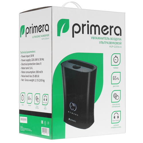 Купить Увлажнитель воздуха Primera HUP-G3056-A  9914672. Характеристики, отзывы и цены в Донецке
