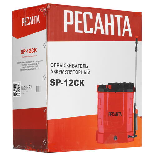 Купить Опрыскиватель аккумуляторный Ресанта SP-12СК  9957971. Характеристики, отзывы и цены в Донецке