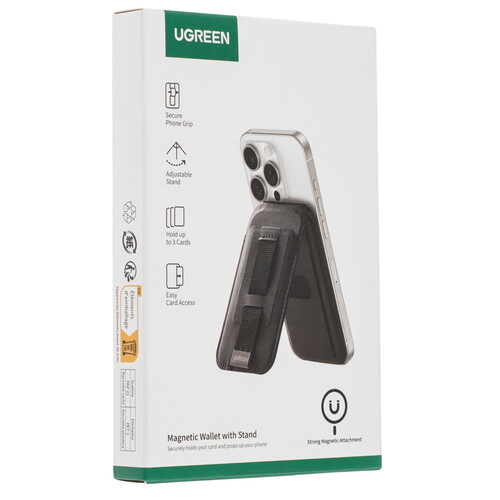 Купить Кардхолдер Ugreen LP837 черный  9202723. Характеристики, отзывы и цены в Донецке