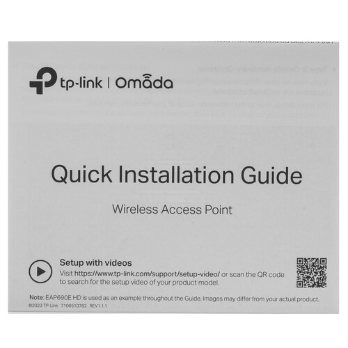Купить Точка доступа TP-Link EAP783  9288875. Характеристики, отзывы и цены в Донецке