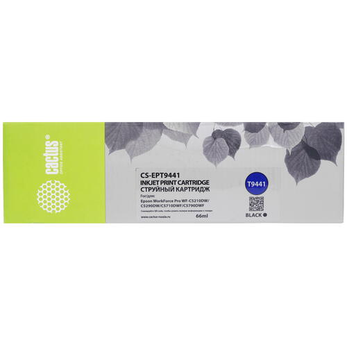 Купить Картридж Cactus CS-EPT9441 черный  9926275. Характеристики, отзывы и цены в Донецке