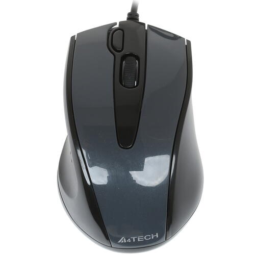 Купить Мышь проводная A4Tech N-500F  серый  0134526. Характеристики, отзывы и цены в Донецке