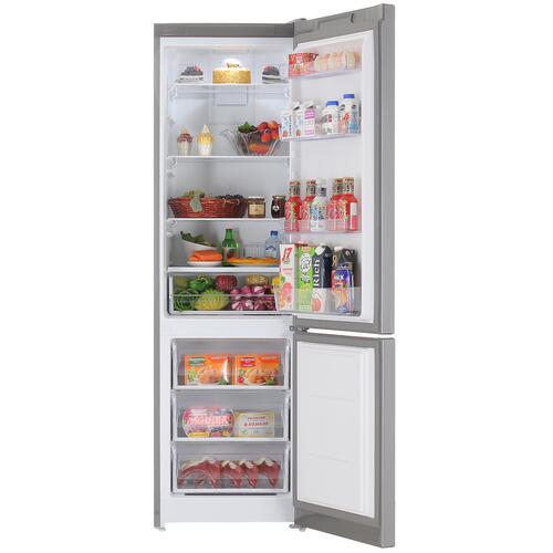 Купить Холодильник с морозильником   Indesit ITS 5200 XB серебристый  9082299. Характеристики, отзывы и цены в Донецке