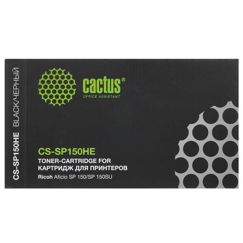 Купить Тонер-картридж лазерный Cactus CS-SP150HE черный, с чипом  1327518. Характеристики, отзывы и цены в Донецке