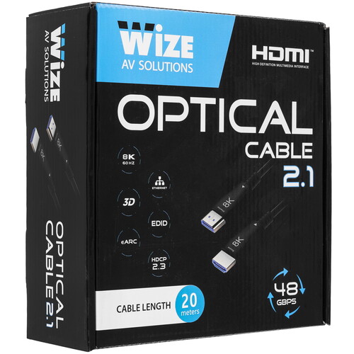 Купить Кабель однонаправленный Wize HDMI - HDMI, 20 м  9197555. Характеристики, отзывы и цены в Донецке