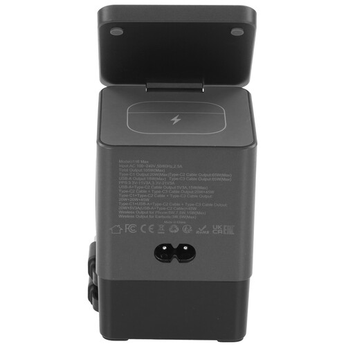 Купить Беспроводное зарядное устройство Global Tech i116 Max серый  9258564. Характеристики, отзывы и цены в Донецке