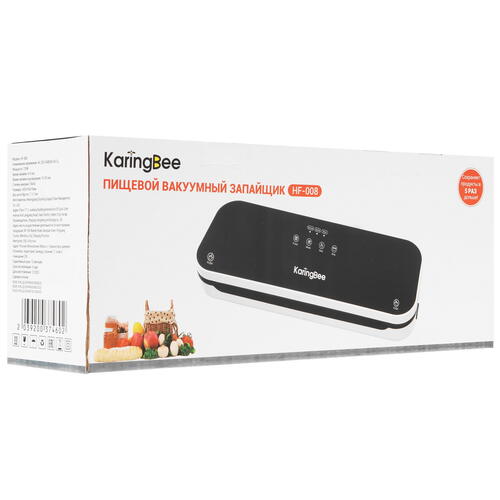 Купить Вакуумный упаковщик KaringBee HF-008 Black  9088861. Характеристики, отзывы и цены в Донецке