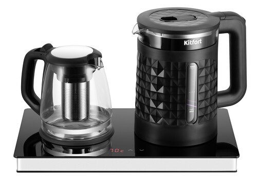 Купить Чайный набор Kitfort КТ-6735 черный  9259069. Характеристики, отзывы и цены в Донецке