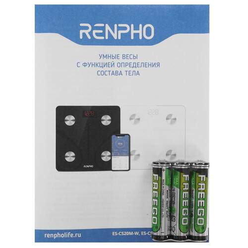 Купить Весы Renpho Elis 1 Smart Body Scale ES-32MD белый  9163263. Характеристики, отзывы и цены в Донецке
