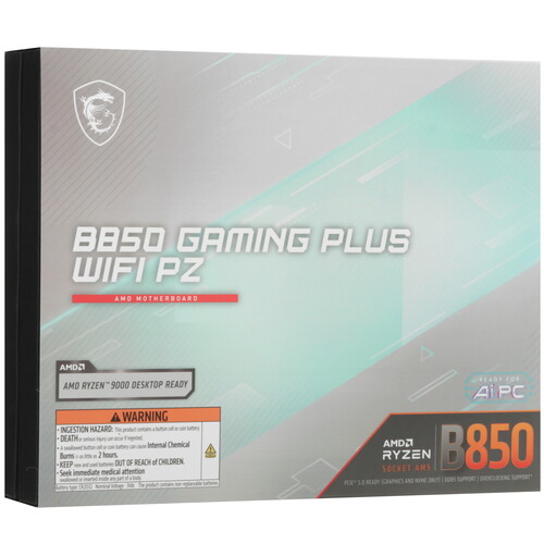 Купить Материнская плата MSI B850 GAMING PLUS WIFI PZ  5637351. Характеристики, отзывы и цены в Донецке