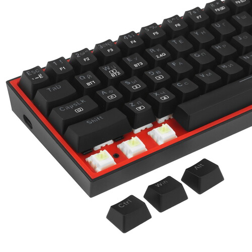 Купить Клавиатура  проводная + беспроводная Redragon Fizz Pro  9230486. Характеристики, отзывы и цены в Донецке