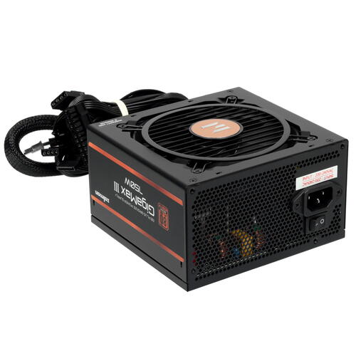 Купить Блок питания ZALMAN GigaMax III 750W [ZM750-GV3] черный  5439385. Характеристики, отзывы и цены в Донецке