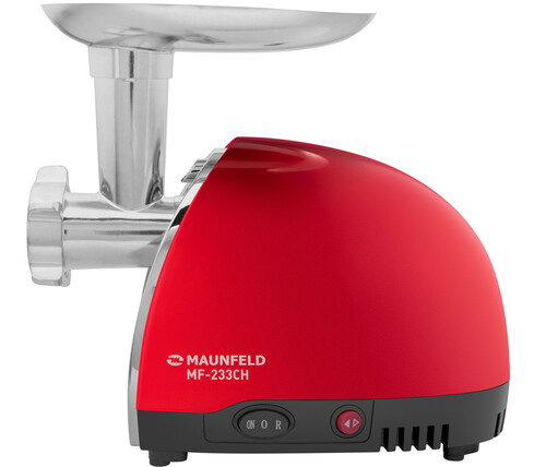Купить Мясорубка электрическая MAUNFELD MF-233CH красный  5351672. Характеристики, отзывы и цены в Донецке