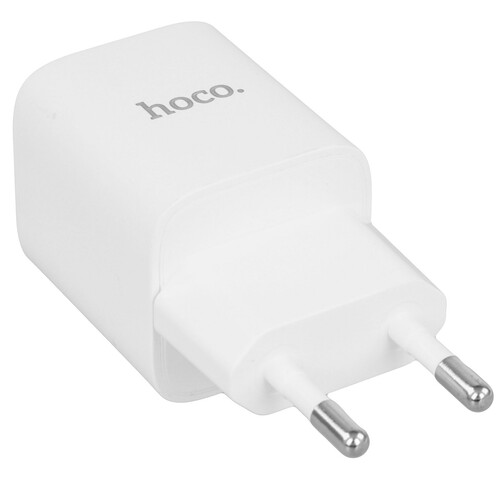 Купить Сетевое зарядное устройство Hoco C146A белый  5609270. Характеристики, отзывы и цены в Донецке