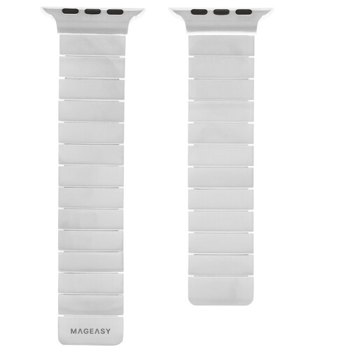 Купить Ремешок SwitchEasy для Apple Watch 42/ 44/ 45/ 49mm серебристый  9106871. Характеристики, отзывы и цены в Донецке