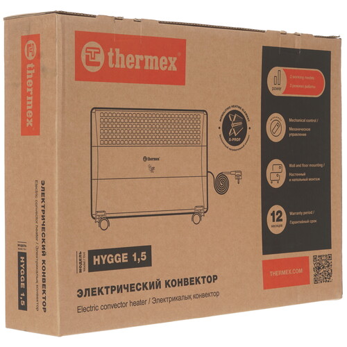 Конвектор THERMEX Hygge 1.5 Купить Конвектор THERMEX Hygge 1.5  9029220. Характеристики, отзывы и цены в Донецке