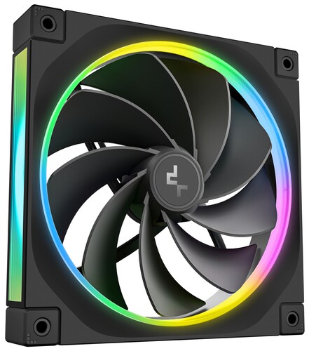 Купить Реверсный вентилятор DEEPCOOL FL14R [R-FL14R-BKAPN1-G] черный  5635688. Характеристики, отзывы и цены в Донецке