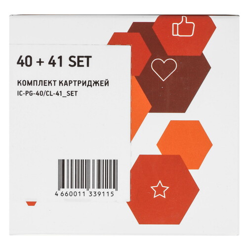 Купить Набор картриджей EasyPrint IC-PG-40/CL-41_SET многоцветный, черный  9115247. Характеристики, отзывы и цены в Донецке